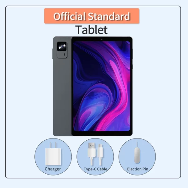 HEADWOLF FPad 6 8.4 pouces Andorid 14 tablette 8GB RAM 128GB ROM MTK G99 octa-core 4G SIM 6500 mAh batterie – Image 7