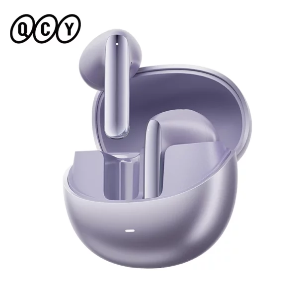 QCY-Écouteurs sans fil AilyBuds Pro+ ANC, HT10, Hi-Res Audio, AC Sat, Bluetooth 5.3, 6 micros, AI, HD, appel, connexion multipoint – Image 25
