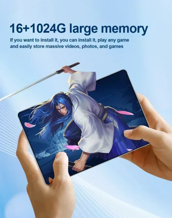 Tablette Pad 8 Pro originale, 10.1 pouces, Android 13, Snapdragon 8gen2, Global, 16 go + 1024 go, 10000mah, 5G, double SIM, WIFI, HD, plein écran – Image 20