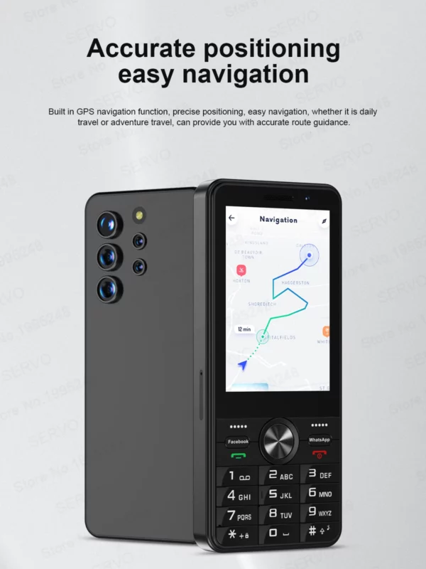 SERVO F25 PRO 4G LTE bouton Smartphone système Android lecture magasin Radio FM 2GB + 16GB WiFi 3.5 "écran tactile téléphones intelligents double SIM – Image 21