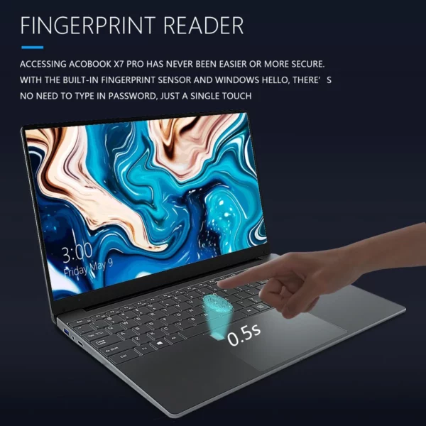 Ordinateur portable Windows 10 11, clavier sculpté russe, 16 Go de RAM, 256 Go, 512 Go, 1 To, 2 To, SSD, 2.4G, 5.0G, WiFi, Bluetooth, Intel N5095 – Image 21