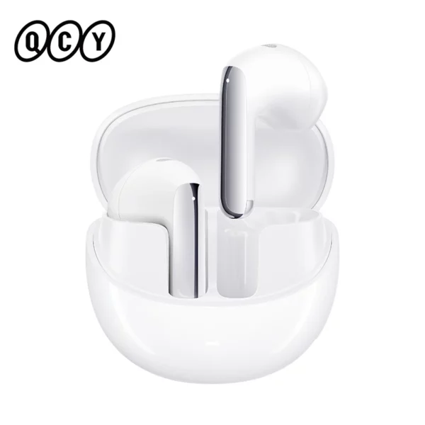QCY-Écouteurs sans fil AilyBuds Pro+ ANC, HT10, Hi-Res Audio, AC Sat, Bluetooth 5.3, 6 micros, AI, HD, appel, connexion multipoint – Image 7