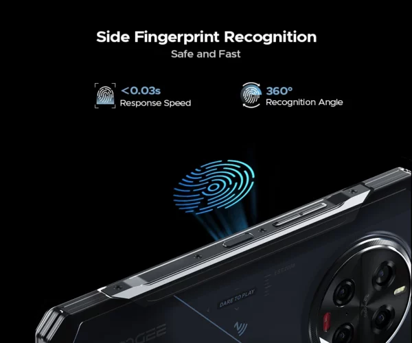 DOOGEE V40 Pro 5G téléphone robuste 6.78 "16GB + 512GB téléphones de jeu dimension 7300 200MP AI caméra 8680mAh Android 14 – Image 56