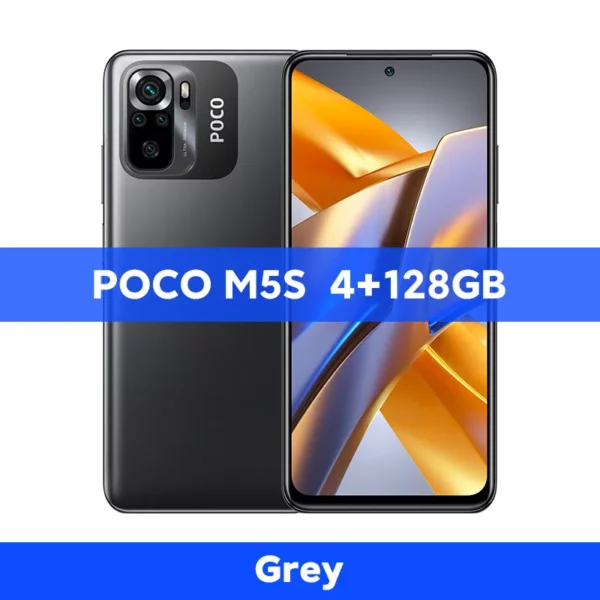 POCO-Smartphone Global Version M5s NDavid, MTK G95, écran AMOLED 6.43 ", 5000mAh, 33W, appareil photo 64MP – Image 6