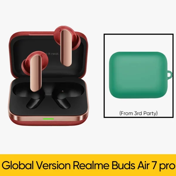 Version mondiale realme Buds Air 7 Pro 53dB suppression Active du bruit véritable écouteur sans fil 48 heures batterie Bluetooth 5.4 casque – Image 9
