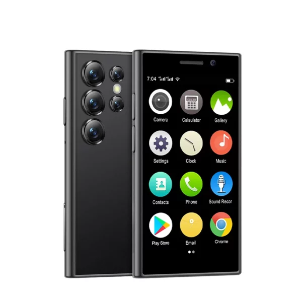 SERVO-Mini Smartphone de Poche S24, 2 Go, 16 Go, 4G, Netcom, Système Natif Android, MT6737, WIFI Hotspot, Petite Paume, Smart Morning, Nouvelle Mise à Jour – Image 8