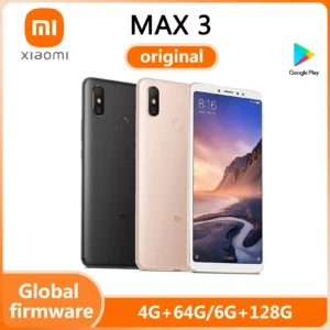 Xiaomi Mi Max 3 Snapdragon 636 Smartphone 6.9 pouces grand écran 5500mAh batterie 12MP Bluetooth 5.0 téléphone d'occasion Android