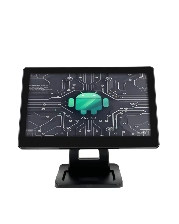 Terminal de position à écran tactile Android de 15.6 pouces, Machine de caisse de bureau 4G + 32G avec RJ45, WIFI, BT Loyverse Restaurant, vente au détail – Image 10
