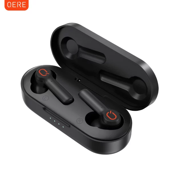 QERE E20 casque sans fil, TWS Bluetooth 5.3, Microphone HD, écouteurs HIFI, pilote 13mm, faible latence 68M, 4 micros, appel ENC, nouveau – Image 7