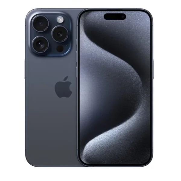 Original iPhone 15 pro double eSIM 6.1 véritable LTPO Super Retina XDR OLED Face ID NFC A17Pro 8GB 128/256GB 98% nouveau téléphone portable 5G – Image 2