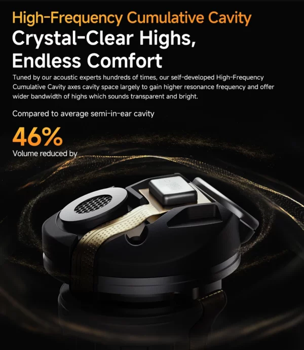QCY-Écouteurs sans fil AilyBuds Pro+ ANC, HT10, Hi-Res Audio, AC Sat, Bluetooth 5.3, 6 micros, AI, HD, appel, connexion multipoint – Image 36