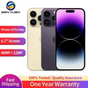 Apple-Téléphone portable iPhone 14 Pro Max, écran de 6.7 pouces, Face ID, NDavid, 128 Go, 256 Go, 512 Go, Dean 6 Go de RAM, IOS A16, 48MP Retina OLED Unlocke