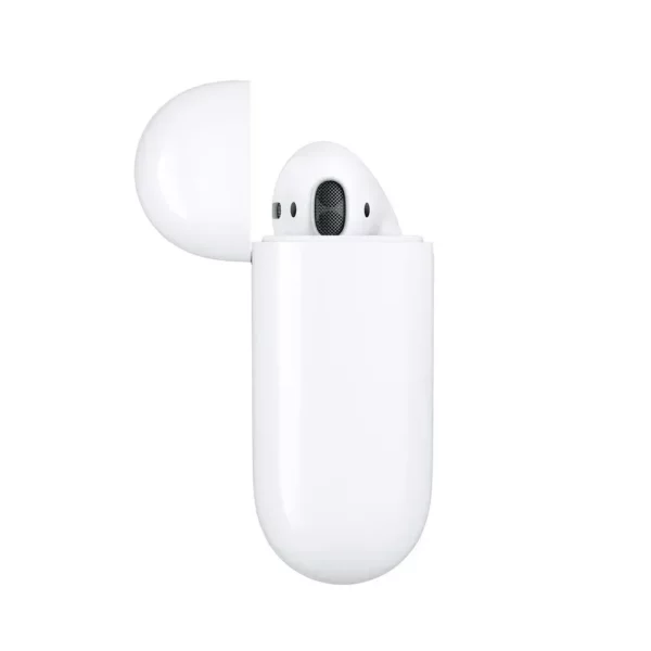 Apple AirPods 2ème génération véritable écouteurs Bluetooth sans fil avec boîte de chargement sans fil puce H1 100% Original nouveau, pour IPhone – Image 3