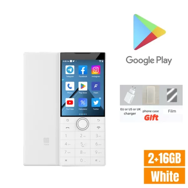 Téléphone intelligent à écran tactile Android 11 sans caméra, version Google F22, 2 Go + 16 Go, WiFi + 2.8 pouces, MTK6739, économiser de l'argent – Image 6