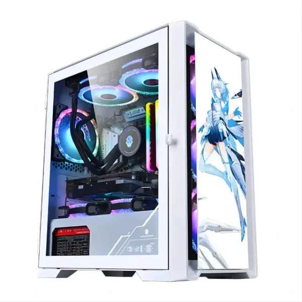 Skytech Azure PC de bureau pour jeu – Intel Core i7 12700F 2,1 GHz, NVIDIA RTX 4070 Ti, SSD NVME 1 To, RAM DDR4 16 Go 3200, 750 W Or – Image 19