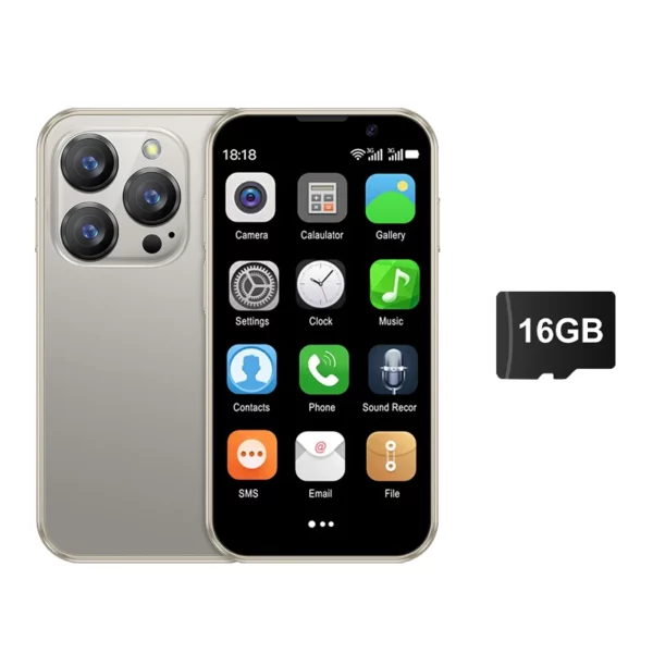 SERVO-Mini Smartphone 16SE, 16 Go, Android 9.0, Wifi, Touristes, EpiStandby Play, PR3 G, WCDMA, Petit Téléphone Portable Intelligent de 3.0 Pouces, Nouvelle Version – Image 10