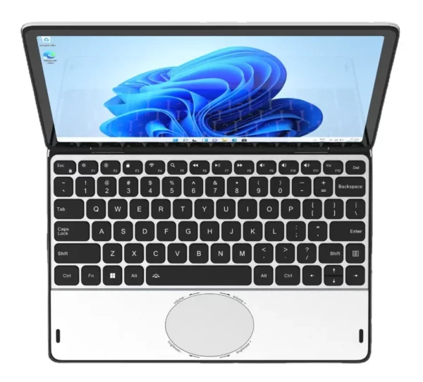 Pas cher 360 °   Écran tactile ordinateur Portable 11 pouces Intel N100 CPU 16GB/32GB DDR4 128G--1TB SSD Portable bureau ordinateur Portable Mini ordinateur – Image 3