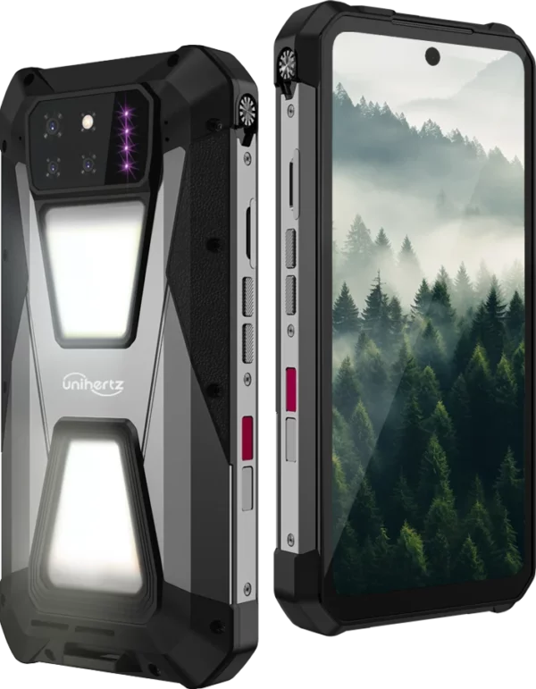 Unihertz tank 3s 8849 smartphone alimenté avec projecteur 24GB 256GB Dimension 8200 téléphone portable 15600mAh 66W chargeur 64MP 5G téléphone – Image 7