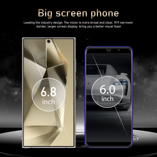 S24 Ultra, téléphone intelligent Android, 6.8 pouces, 8 Go de RAM, 256 Go, 512 Go de 1 To ROM, double SIM, téléphone portable, Google Play Store, 24 + 48 MP, 5500 mAh – Image 5