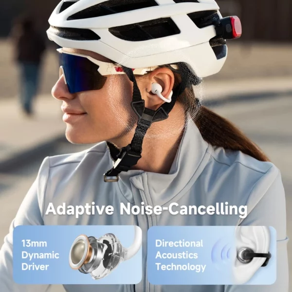 EDIFIER LolliClip écouteurs sans fil à oreille ouverte Bluetooth 5.4 haute résolution LDAC adaptatif ANC écouteur connexion multipoint IP56 – Image 3