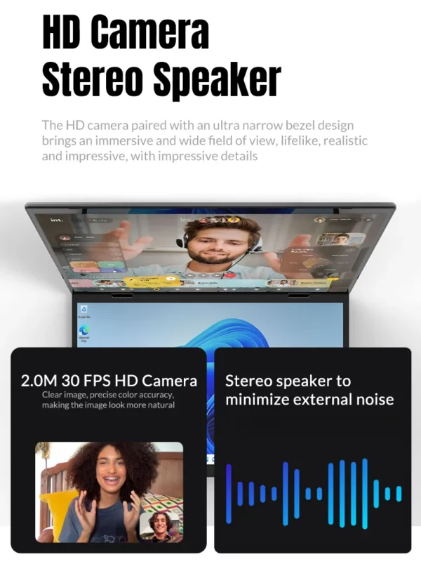 Crelander 14 "10.5" Yoga ordinateur portable Intel 12ème génération N95 processeur m2 SSD 2K double écran tactile ordinateur portable mini - ordinateur manuscrit – Image 19