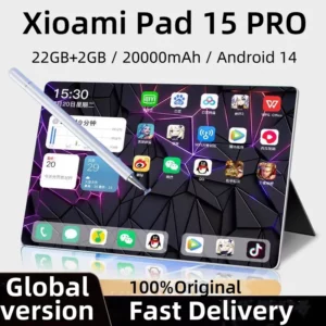 2025 Original XioaMi Pad 15 Pro tablette Android14 Snapdragon888 11 pouces HD 16GB + 1TB 20000mAh 5G double SIM Bluetooth WiFi GPS Tables