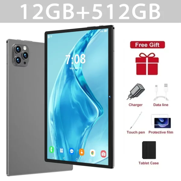 2025 nouveau Pad d'origine 6 ultra tablette Android 13 16GB 1T 11 pouces 10000mAh 5G double SIM appel téléphonique GPS Bluetooth WiFi WPS tablette – Image 8
