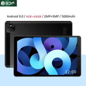 Dean-Tablette PC Android 9 OS, 4G, 3G Octa Core, 4 Go de RAM, 64 Go de ROM, tablettes pour touristes, WiFi Type-C, 5000mAh, 8 pouces, acheter, nouveau
