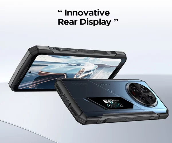 DOOGEE V40 Pro 5G téléphone robuste 6.78 "16GB + 512GB téléphones de jeu dimension 7300 200MP AI caméra 8680mAh Android 14 – Image 21