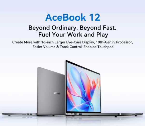 Blackview Acebook 12 P1 11 Pro ordinateur portable 16 en effet écran 1920*1200, Intel I5-1030NG7 Notebook, 16GB 512GB, 5000mAh, langue russe – Image 8