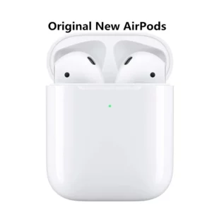 Apple AirPods 2ème génération véritable écouteurs Bluetooth sans fil avec boîte de chargement sans fil puce H1 100% Original nouveau, pour IPhone