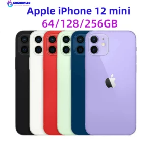 Apple-Smartphone iPhone 12 Mini, 5.4 ", 4 Go de RAM, Dean A15 Bionic, IOS, Face ID, NDavid, Original, Débloqué, Authentique, 64 Go, 128 Go, 256 Go, Nouveau, 98%