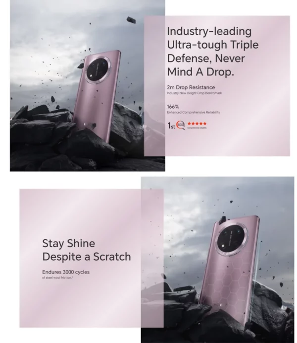 Smartphone Boom OR X9c 5G, version globale, 6.78 pouces, anti-chute, écran 120Hz, triple caméra 108MP, batterie 6600mAh, Android 14, original, nouveau – Image 16