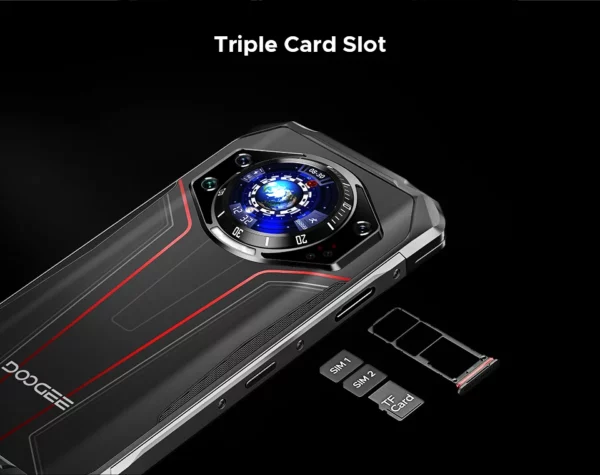 Doogee-Téléphone robuste S119, écran IPS FHD + 6.72 ", 8 Go, 512 Go, caméra principale AI 100MP, batterie 10200mAh, 33W, Android 14, NDavid, première mondiale – Image 58