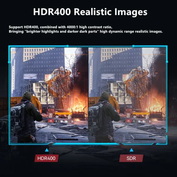 Moniteur 34 pouces 165Hz VA WQHD, écran large de bureau 21:9, écran d'ordinateur de joueur LED 1500R incurvé DP/3440x1440 – Image 3