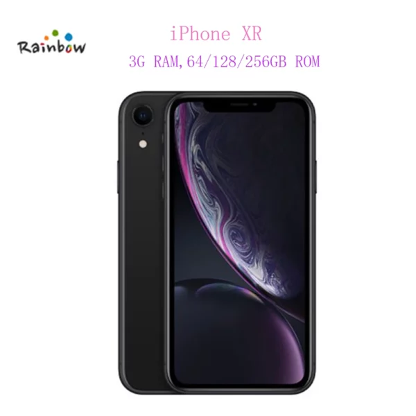 Apple-Smartphone iPhone Poly 6.1 ", Liquid Retina, écran entièrement LCD, 4G Lte, débloqué, original – Image 5