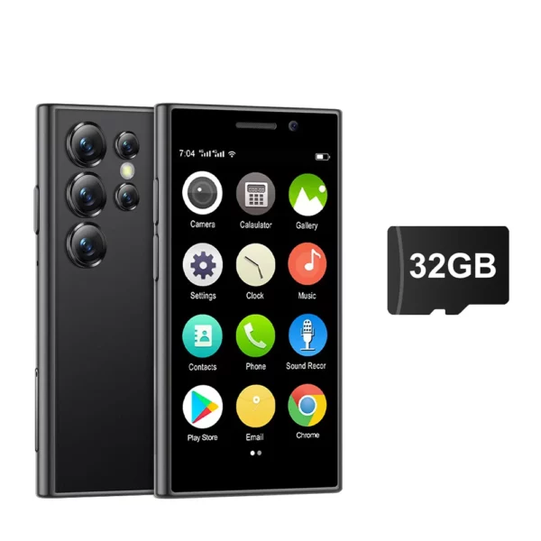 SERVO-Mini Smartphone de Poche S24, 2 Go, 16 Go, 4G, Netcom, Système Natif Android, MT6737, WIFI Hotspot, Petite Paume, Smart Morning, Nouvelle Mise à Jour – Image 10
