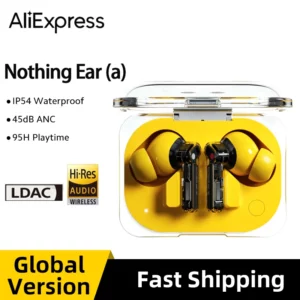 Nouvelle Version mondiale rien d'oreille (a) écouteur Bluetooth sans fil LDAC 45dB suppression Active du bruit ANC conception de mode dynamique