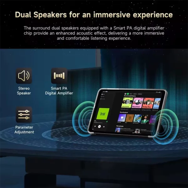 ALLDOCUBE iPlay60 mini tablette Turbo 8.4 pouces Snapdragon 6 GEN1 Android 14 16GB(8GB + 8GB virtuel) RAM 128GB ROM 5500mAh tablette – Image 6