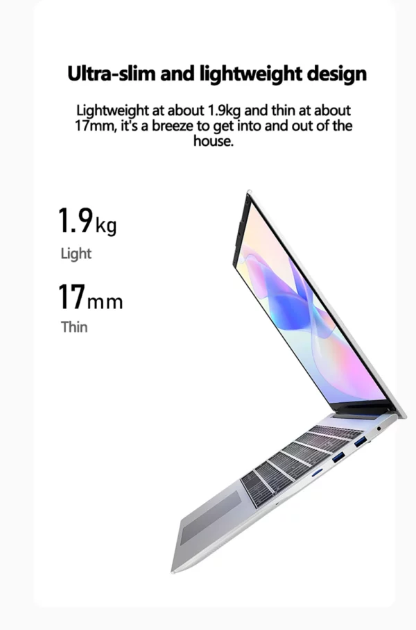 Ordinateur portable de bureau 16 pouces Intel 5805 32 RAM 2 to SSD HDMI caméra haute définition 8 cœurs 16 fils ordinateur portable – Image 16