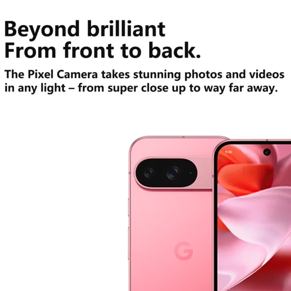 Google-Smartphone Pixel 9, 6.3 pouces, Google Tensor G4 OLED 120Hz, 12 Go de RAM, 128 Go et 256 Go, 27W, filaire, 4700 mAh, NDavid, tout neuf – Image 5