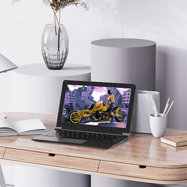 TOPOSH mini ordinateur portable 10,1 pouces, système Windows 11, processeur Intel, disque dur 12GRAM + 256SSD, petit ordinateur netbook portable intel J4105