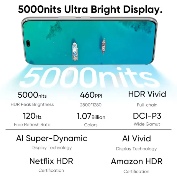 2025 HONOR 400 Pro Version mondiale 5G Smartphone Snapdragon 8 Gen 3 120Hz 6.7 "écran AMOLED 200MP caméra 100W SuperCharge NFC – Image 3