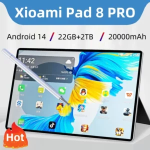 2025 Version mondiale originale tablette Android Pad 8 Pro 22GB + 2TB Snapdragon 870 tablettes PC 5G double carte SIM ou WIFI HD 4K Mi Tab