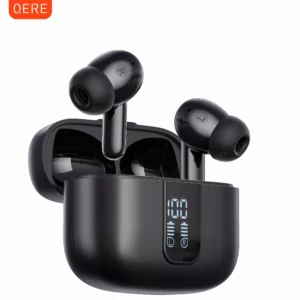 QERE E50 casque sans fil, TWS Bluetooth 5.3, Microphone HD, écouteurs HIFI, pilote 13mm, faible latence 60ms, 4 micros, appel ENC, nouveau