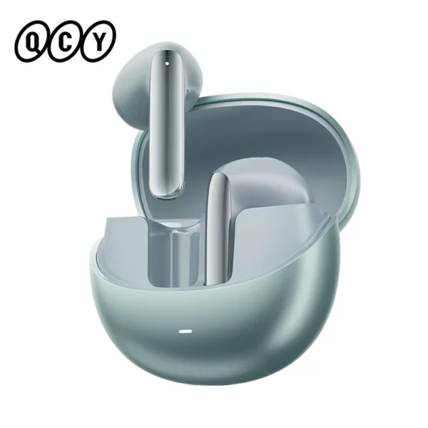 QCY-Écouteurs sans fil AilyBuds Pro+ ANC, HT10, Hi-Res Audio, AC Sat, Bluetooth 5.3, 6 micros, AI, HD, appel, connexion multipoint – Image 26