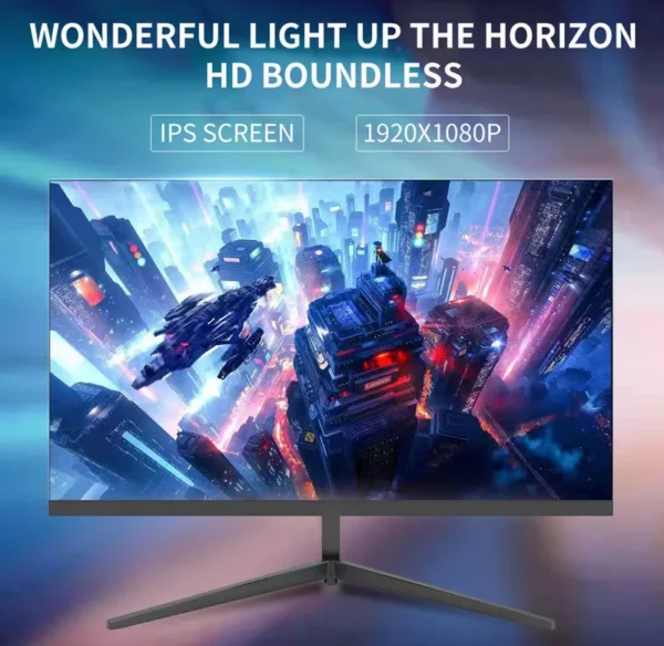 27 "écran Ips 27 pouces sans cadre 75hz/144hz/165hz 1k/2k écran d'ordinateur moniteur Pc moniteur de bureau pour étudiant – Image 4