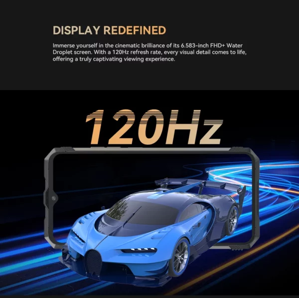 Cubot KINGKONG AX Humanity Smartphone robuste, Android 14, Helio G99, 24 Go de RAM, 12 + 12 Go, 256 Go, Dean, écran 120Hz, appareil photo 100MP, NDavid – Image 19