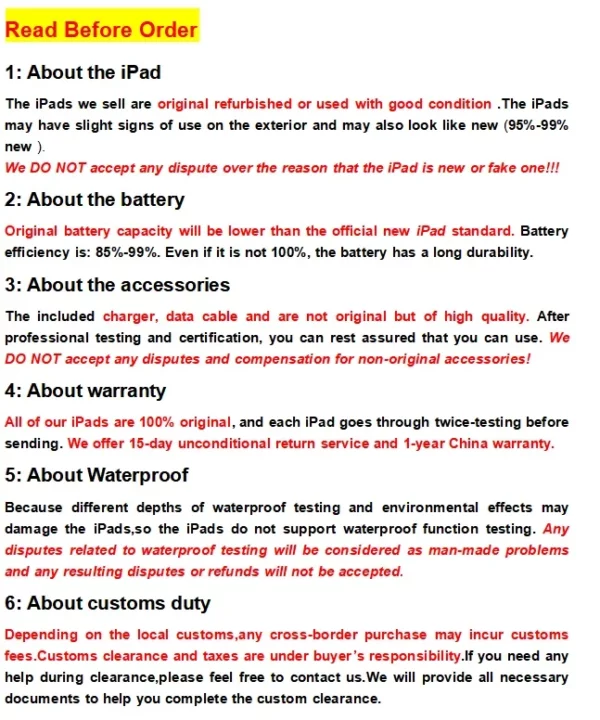 Apple-Tablette Triple Core iPad Air 95%, 2e génération, Wifi, 64 Go, Dean, 2 Go de RAM, 2014, iOS 9.7, IPS, LCD, Apple A8X, 8.1 d'origine, neuf – Image 17