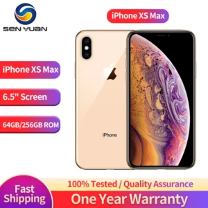 Apple-iPhone XS Max Téléphone portable, Hexa Core, IOS, A12, NDavid, Permanence, 4G, Téléphone portable d'origine, 6.5 ", RAM 4 Go, Dean 64 Go 256 Go